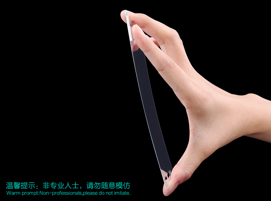 Dr. Vaku ® Microsoft Lumia 950 XL Ultra-thin 0.2mm 2.5D Curved Edge Tempered Glass Screen Protector Transparent