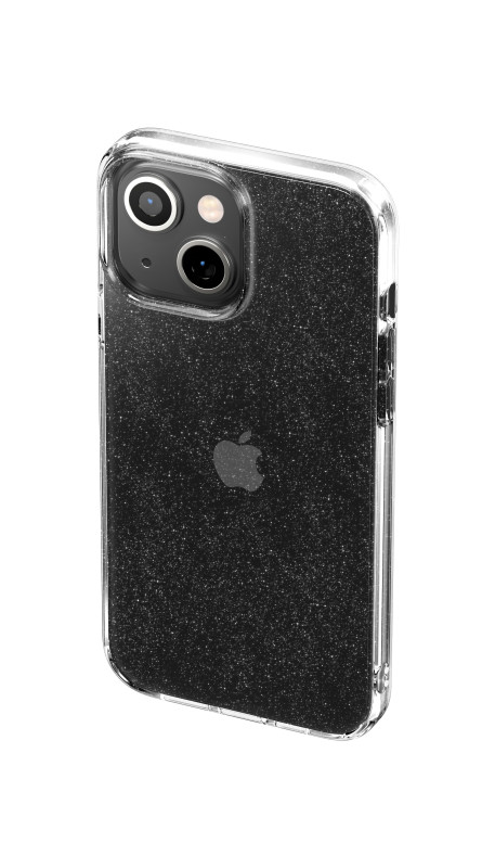 Vaku Luxos ® Apple iPhone 13 Star Struck Series Transparent Protective Hard Back Cover [ Only Back Cover ]