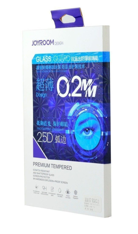 Joyroom ® Apple iPhone 5 / 5S / SE Anti-Blue Light 2.5D Edge Ultra-thin 0.2mm Tempered Glass Screen Protector