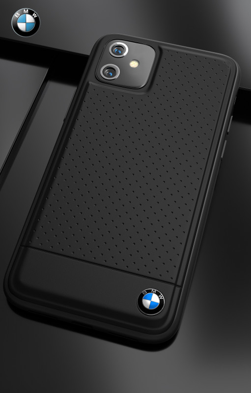 BMW ® Apple iPhone 11 Dotted M4 Coupe Leather Edition Back Cover