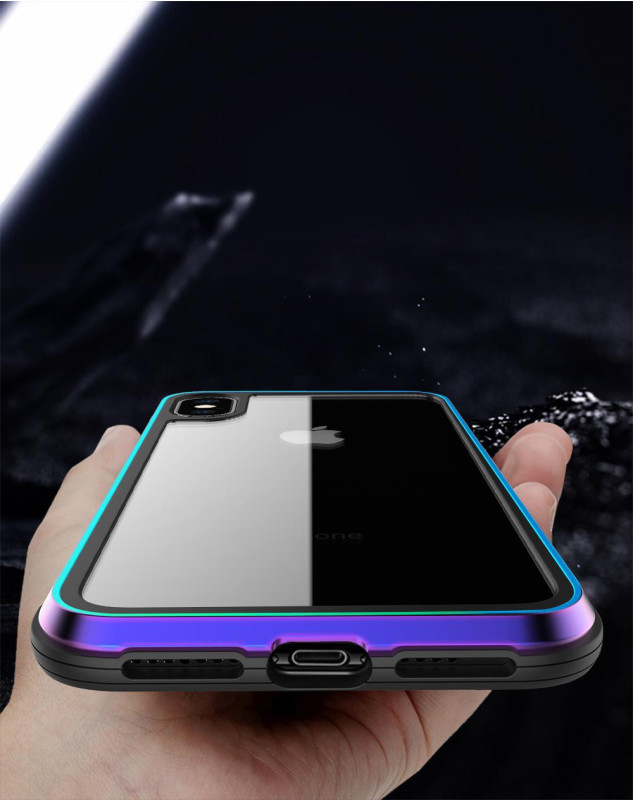Vaku ® For Apple iPhone XS Max Anti-Drop Aluminum Defense Shield Cover