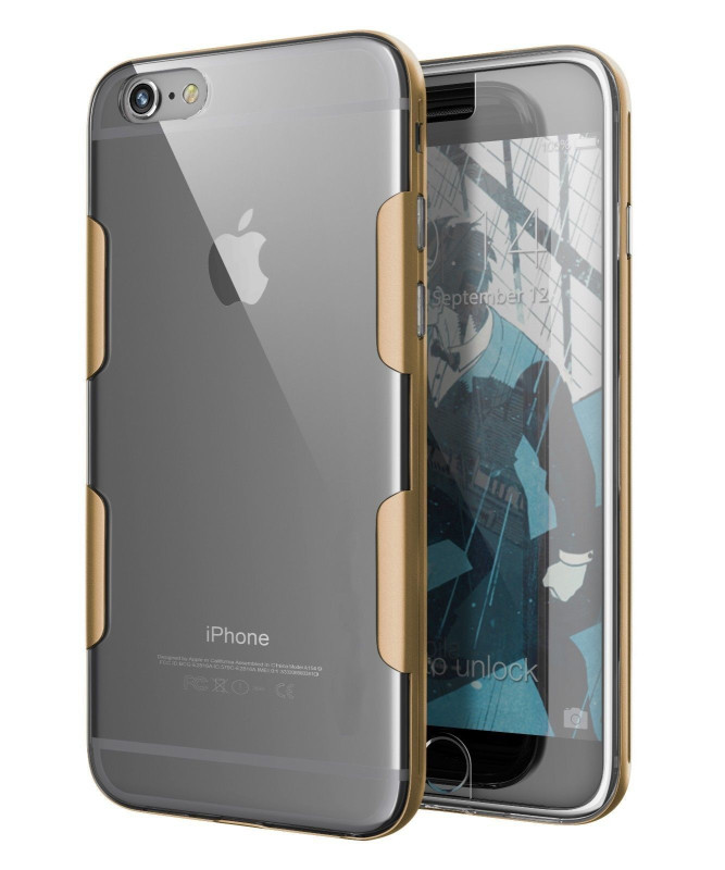 Vaku ® Apple iPhone 6 / 6S Cloak Slim Aluminium Armor Metal Case Back Cover