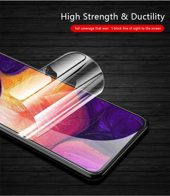 BestSuit ® Samsung Galaxy A50 9H hardness Flexible Hydro-gel Film Screen Protector