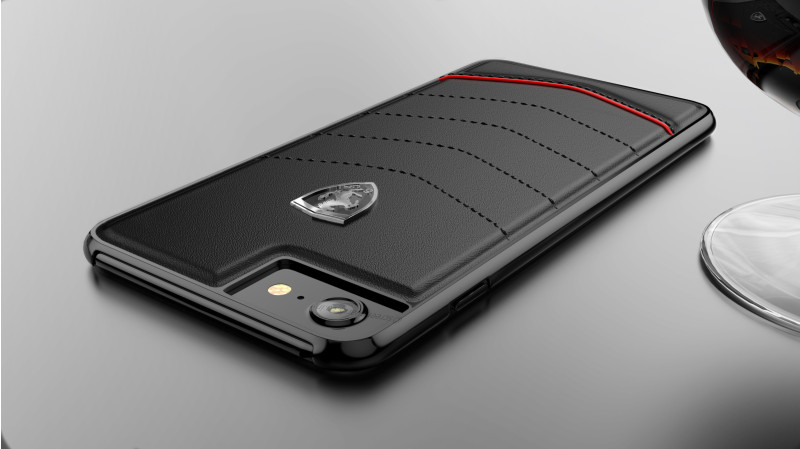 Ferrari ® Apple iPhone 6 / 6s Scuderia Luxurious Leather  Stitched Limited Edition Back Cover