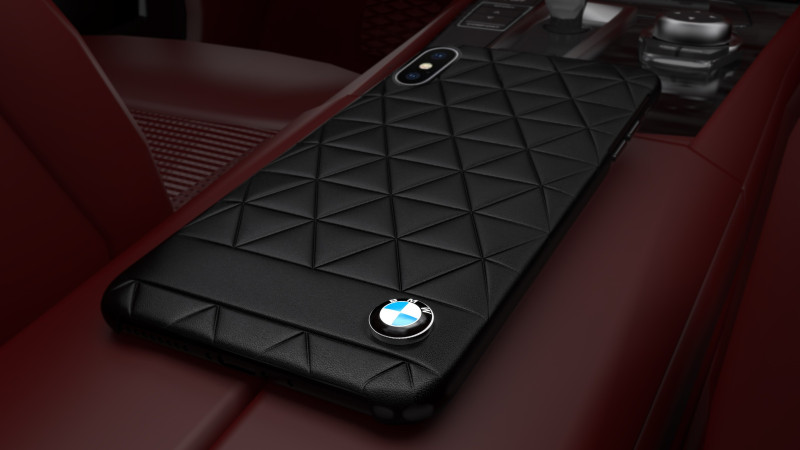 BMW ® Apple iPhone XS Max Official Superstar zDRIVE Leather Case Limited Edition Back Cover