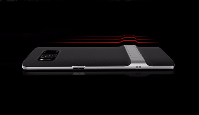 Rock ® Samsung Galaxy S8 Plus Royle Case Ultra-thin Dual Metal Soft / Silicon Case