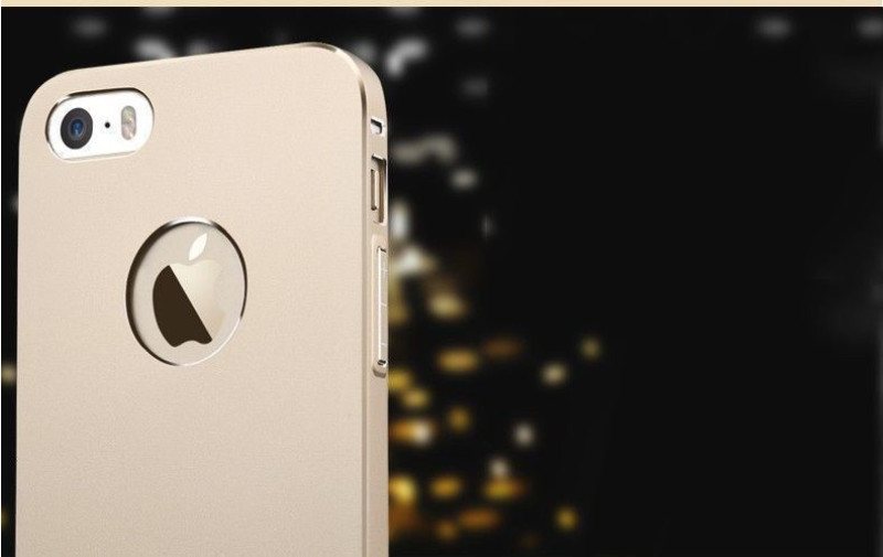 Totu ® Apple iPhone 5 / 5S / SE Thin Armor Hardshell Aluminium Bumper Case / Cover