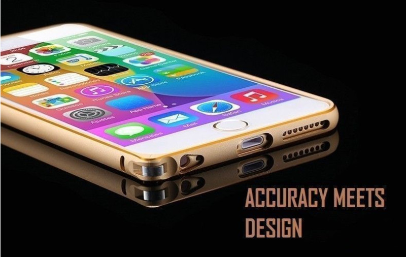 FashionCASE ® Apple iPhone 6 / 6S Premium Aluminium Bumper Case / Cover