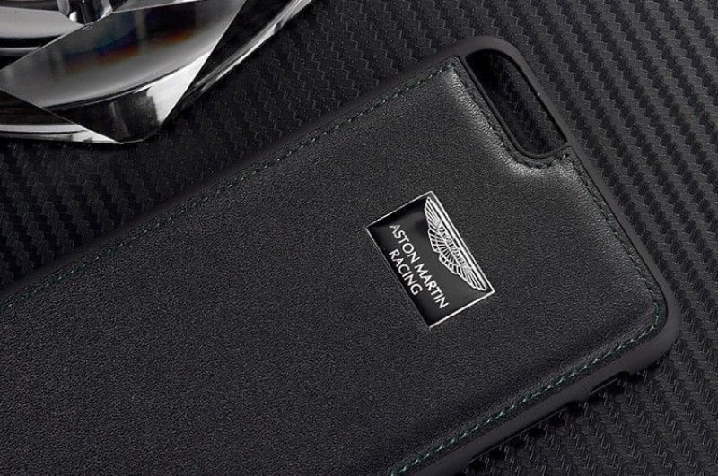 Aston Martin Racing ® Apple iPhone 5 / 5S / SE Official Hand-Stitched Leather Case Limited Edition Back Cover