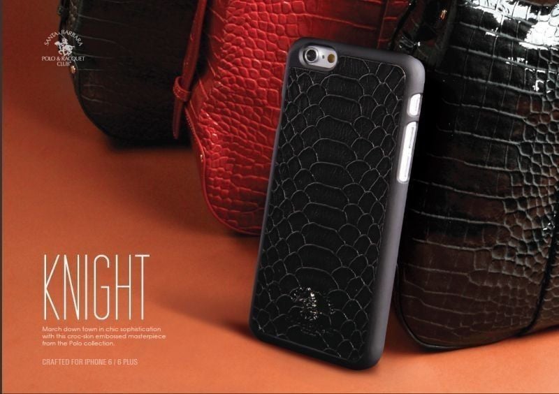 Santa Barbara Polo Club ® Apple iPhone 6 / 6S Crocodile Knight Series Back Cover