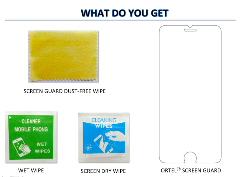 Ortel ® HTC G8 / Wildfire Screen guard / protector