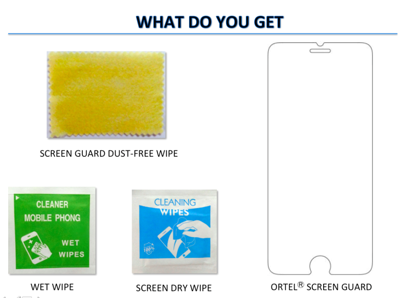 Ortel ® Samsung 6012 Screen guard / protector