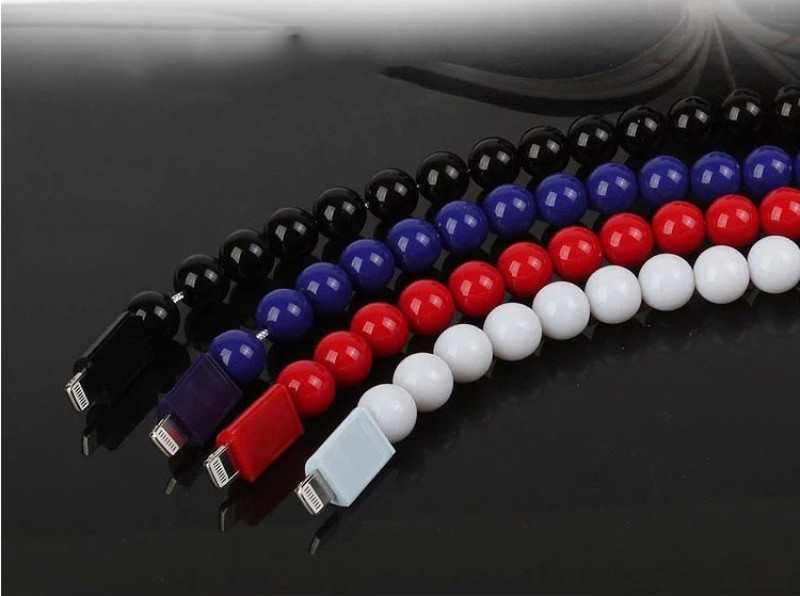 PMMA ® Amaozus Beads Bracelet Android/Windows Micro USB Charging / Data Cable
