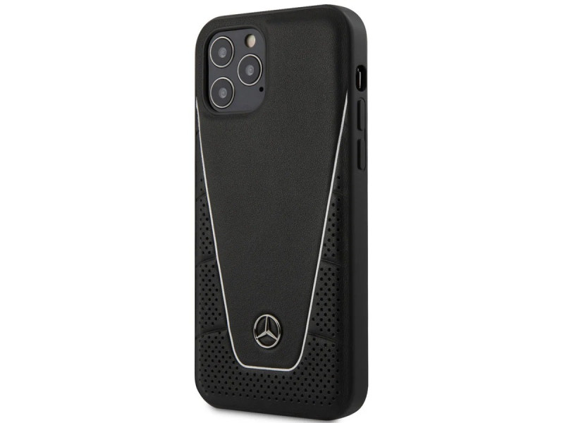 Mercedes Benz ® Apple iPhone 11 Pro Official WingJet Signature Genuine Leather Back Cover
