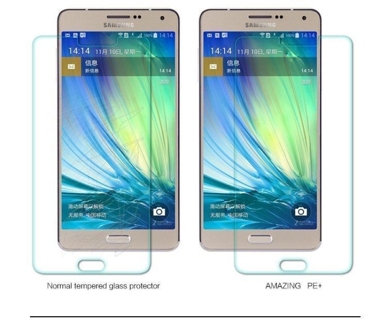 Dr. Vaku ® Samsung Galaxy A7 Ultra-thin 0.2mm 2.5D Curved Edge Tempered Glass Screen Protector Transparent