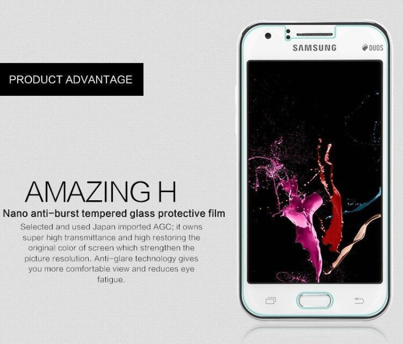 Dr. Vaku ® Samsung Galaxy J Ultra-thin 0.2mm 2.5D Curved Edge Tempered Glass Screen Protector Transparent
