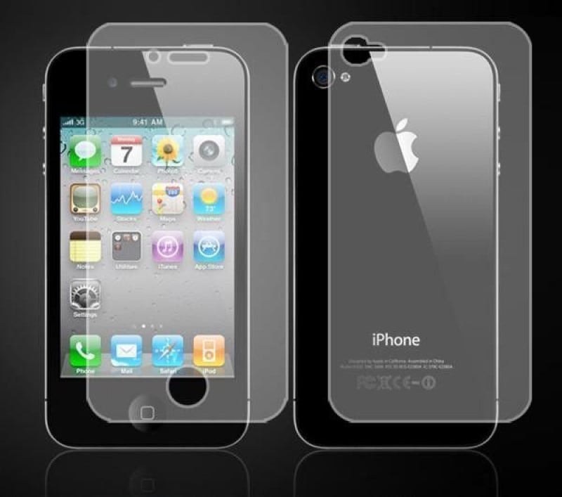 Ortel ® Apple iPhone 4 / 4S Screen guard / protector for Front + Back