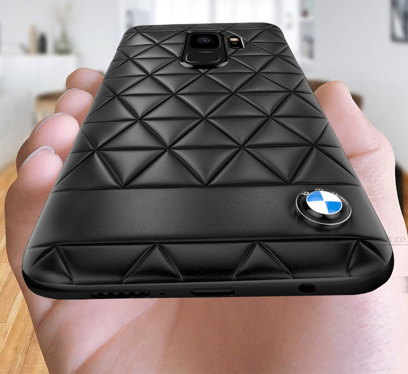 BMW ® Samsung S9 Official Superstar zDRIVE Leather Case Limited Edition Back Cover