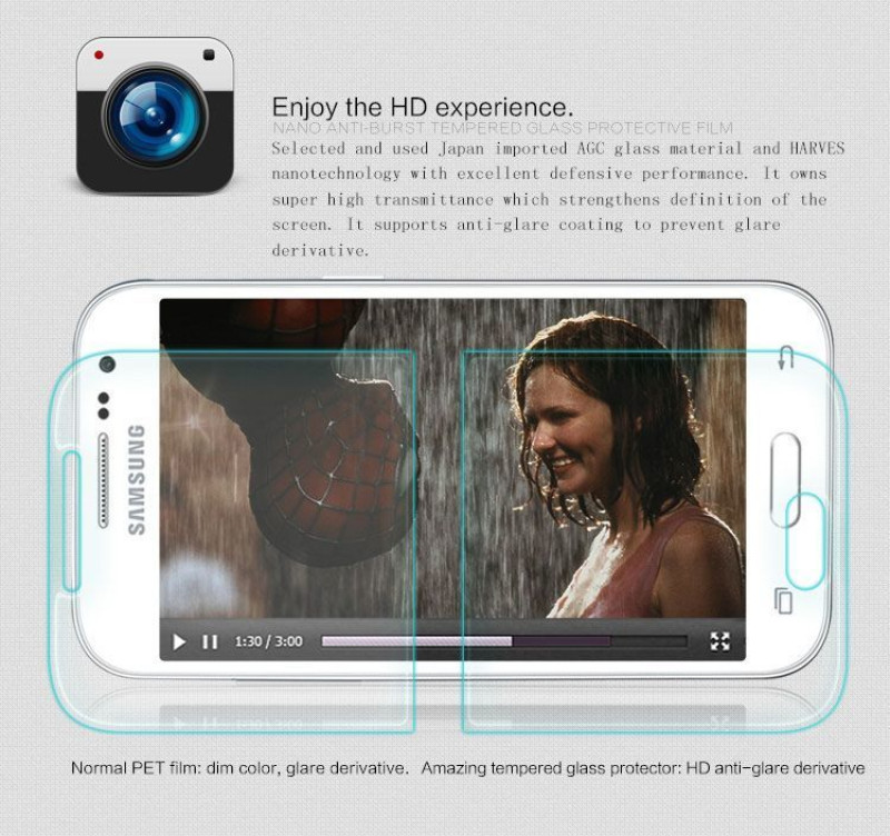 Dr. Vaku ® Samsung Galaxy Express 2 Ultra-thin 0.2mm 2.5D Curved Edge Tempered Glass Screen Protector Transparent