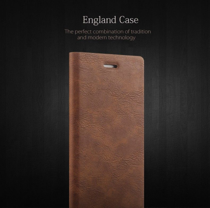 Joyroom ® Apple iPhone 6 Plus / 6S Plus England Folio with Stand + Credit Card Slot Magnetic Flip Cover