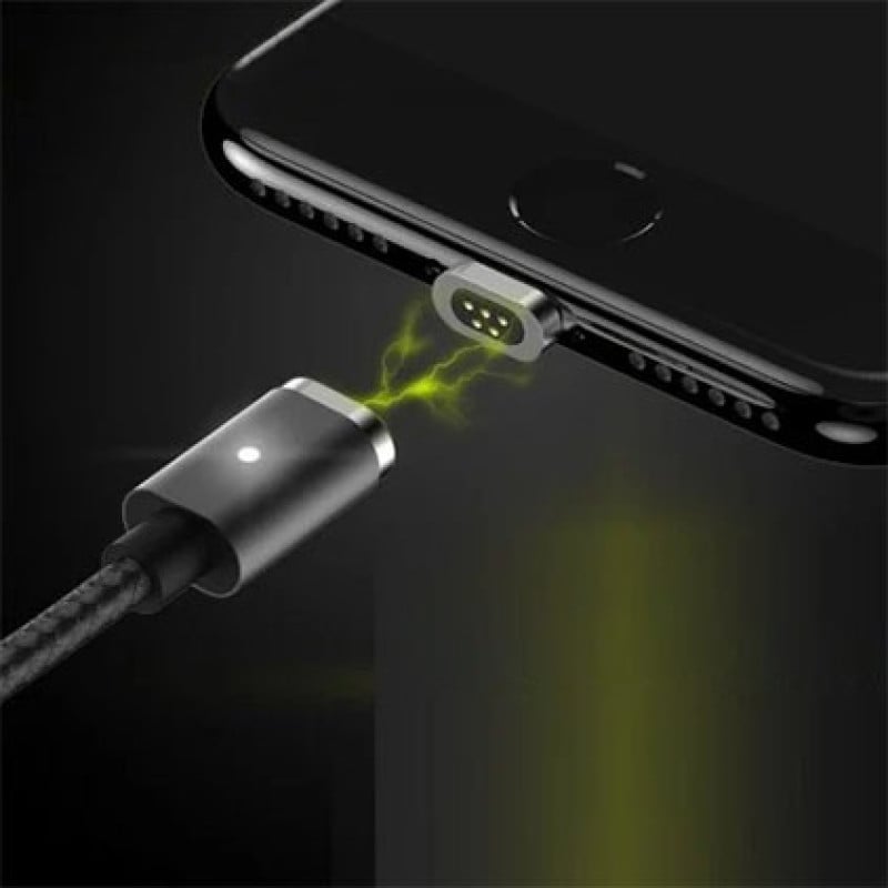 Rock ® Smart Fast Charging with Auto-Magnet Connector Apple Lightning Port  Charging / Data Cable - iPhone 5C - Apple - Mobile / Tablet - Screen Guards  India