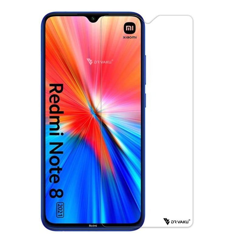 Dr. Vaku ® Xiaomi Redmi Note 8 2.5D Ultra-Strong Ultra-Clear Full Screen Tempered Glass-Transparent