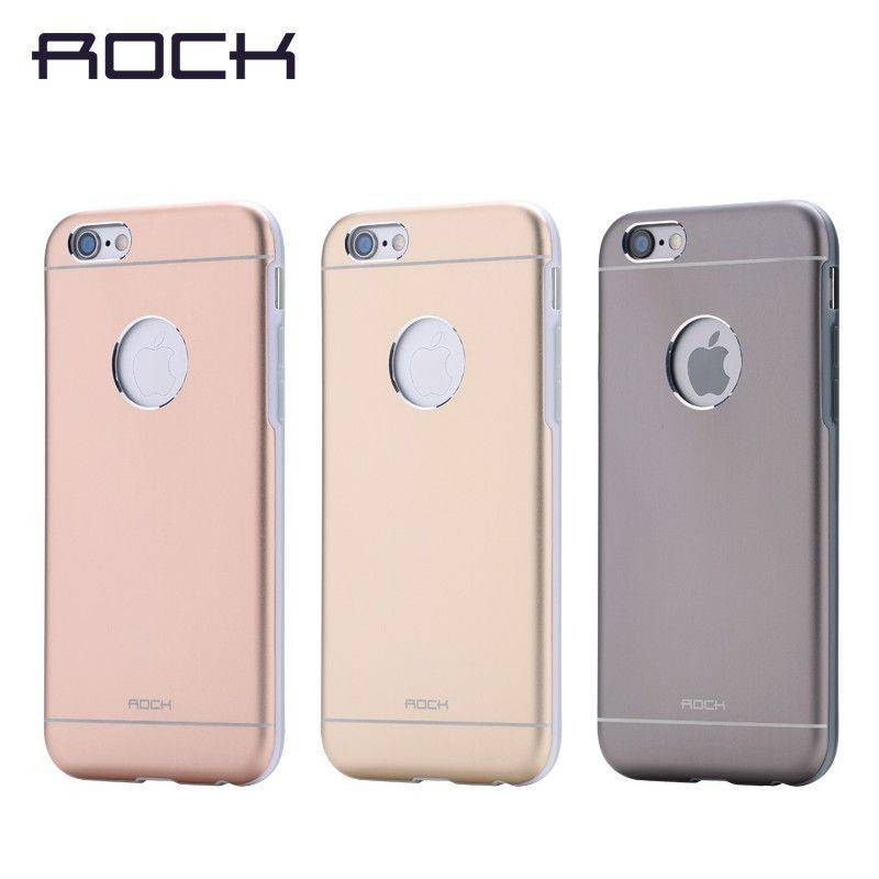 Rock ® Apple iPhone 6 Plus / 6S Plus Element Case Shockproof TPU + PC + Arc Aluminium Metal Back Cover