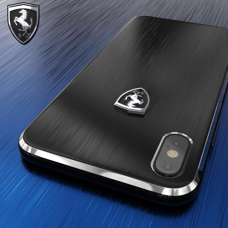 Ferrari ® Apple iPhone X California Metallic Edition Luxurious Case Limited Edition Back Cover