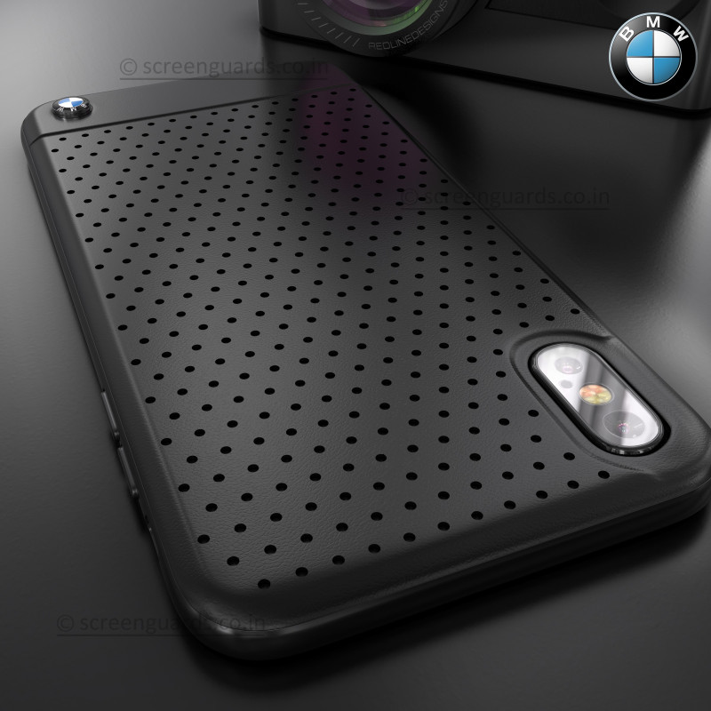 BMW ® iPhone X / XS Dotted M4 Coupe Leather Edition Back Cover
