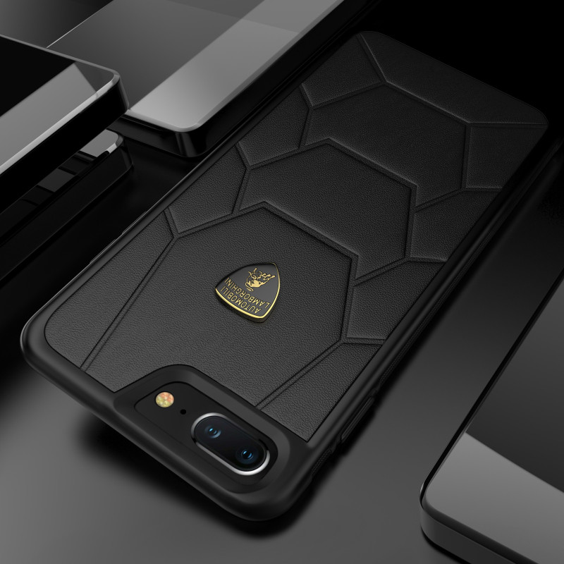 Lamborghini ® Apple iPhone 7 Plus Official Aventador-D7 Series Genuine Leather Back Cover