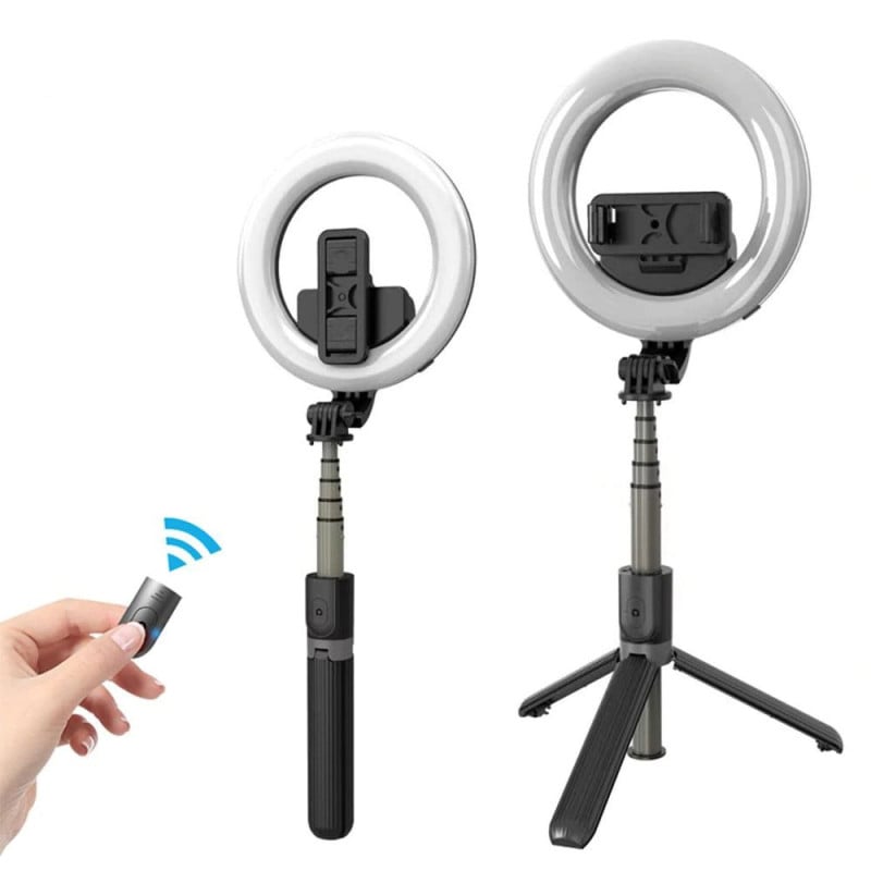 LED Selfie Ring Light with Tripod and Phone Holder RGB PNG Images & PSDs  for Download | PixelSquid - S11689601F