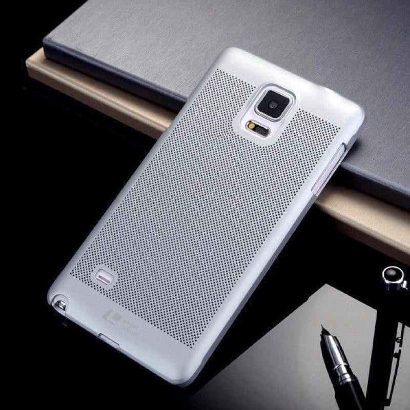 ioop ® Samsung Galaxy Note 4 Perforated Series Heat Dissipation Hollow PC Back Cover