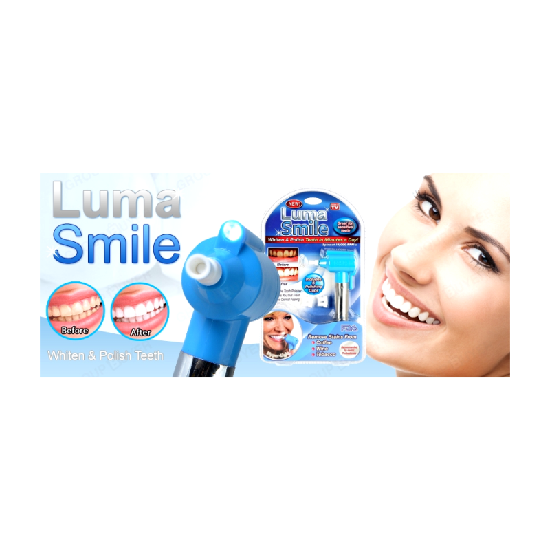 Luma Smile Tooth Polisher (with 5 Polishing Cups) Screen Guards India