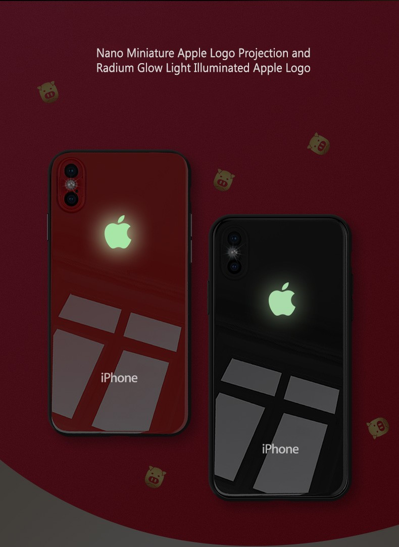Apple iPhone XS Max 3D Logo Projector 