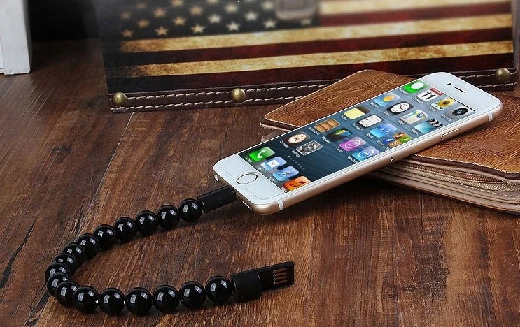 Micro USB Cable Bracelet Data Charging Line For Android