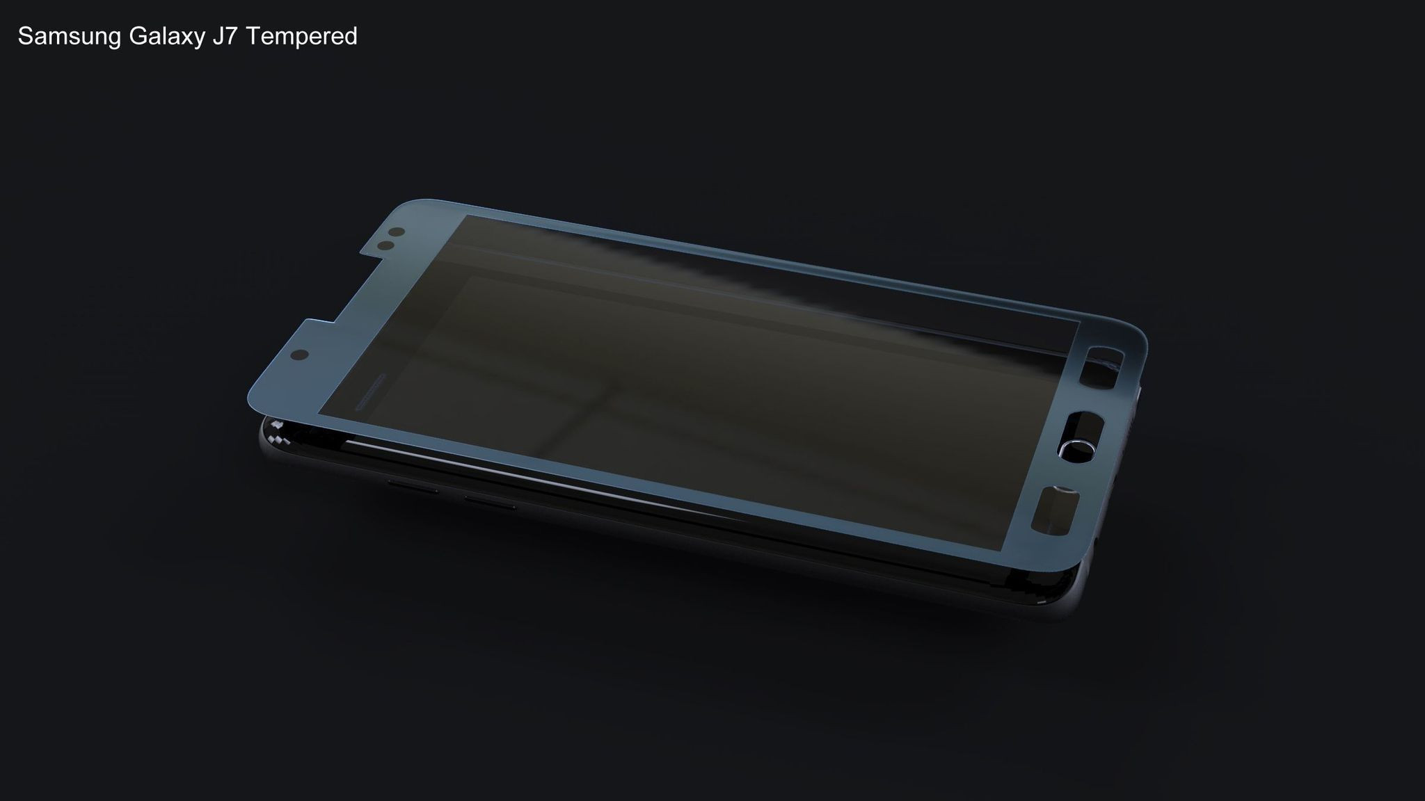 Vaku ® Samsung Galaxy J7 (2016) Reflective Shine 9H