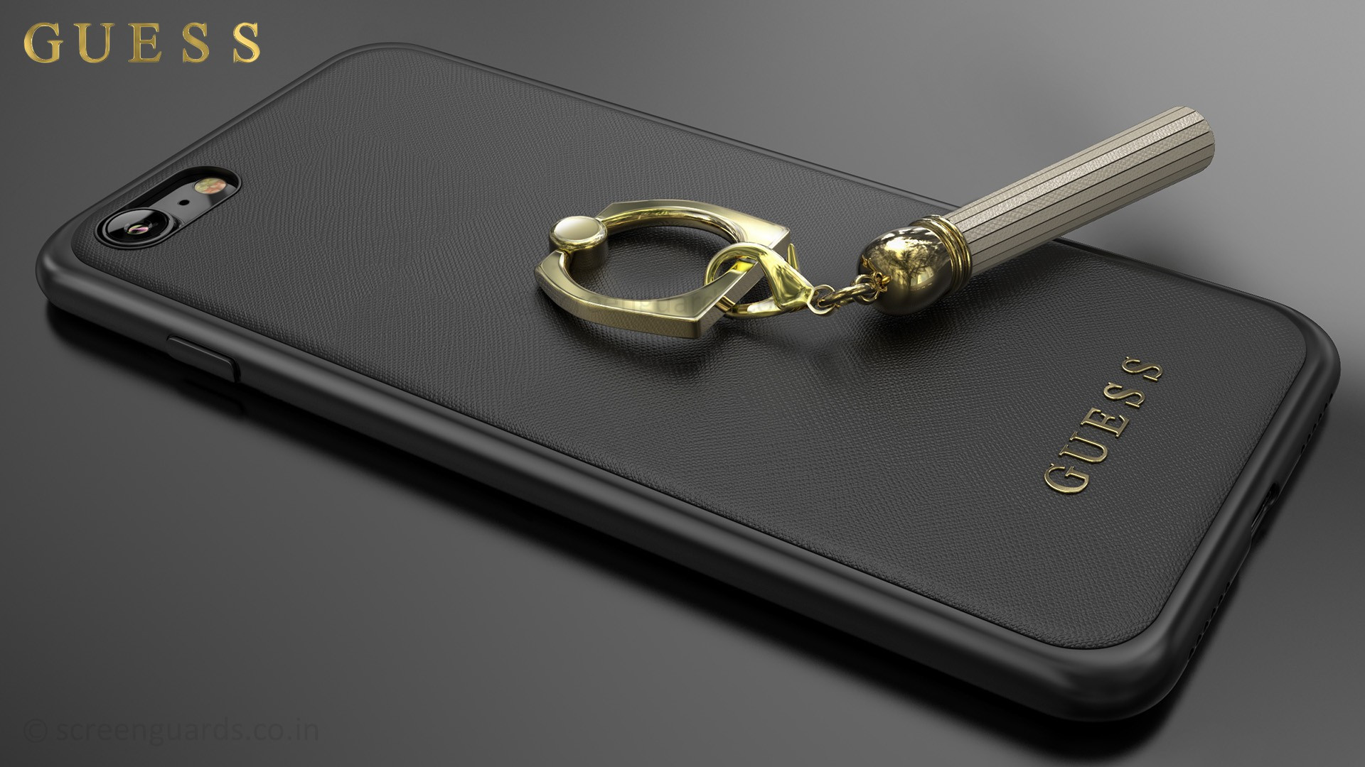 GUESS ® Apple iPhone Premium Luther Leather 2K gold