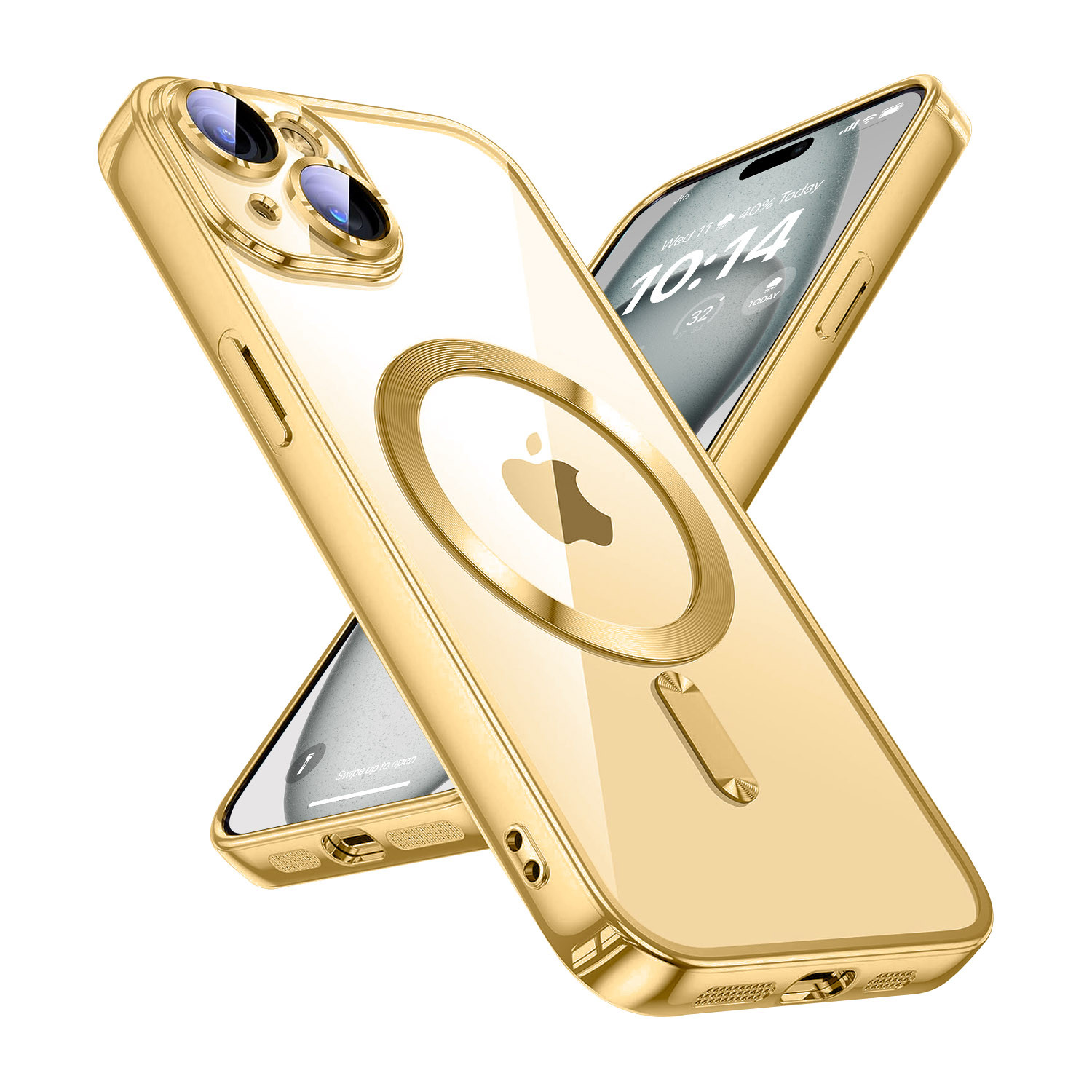 Vaku ® Apple iPhone 15 Luxury Electroplated Magnetic Magsafe