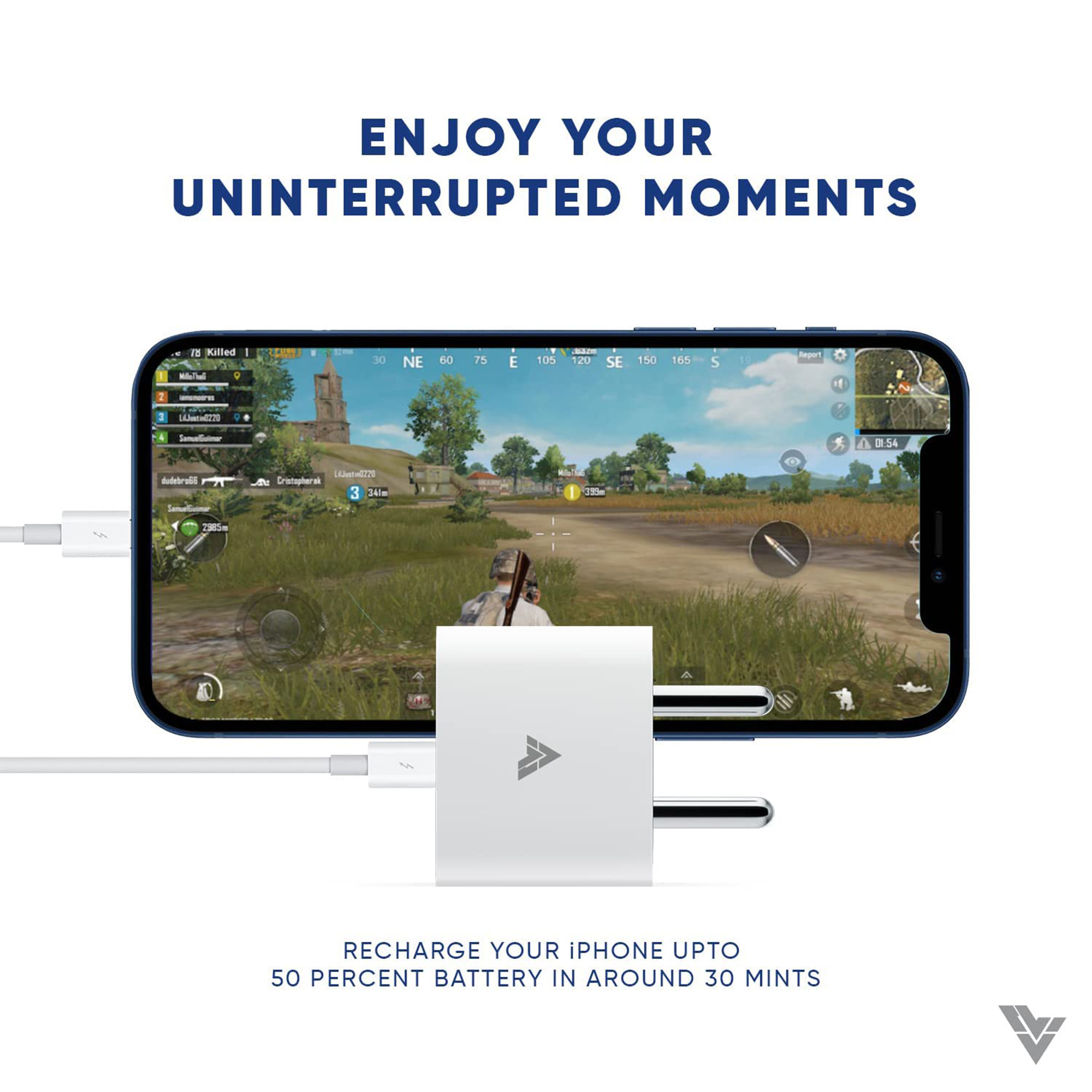 Original iPhone 20W Charger Type C PD Fast [Apple MFi Certified ...