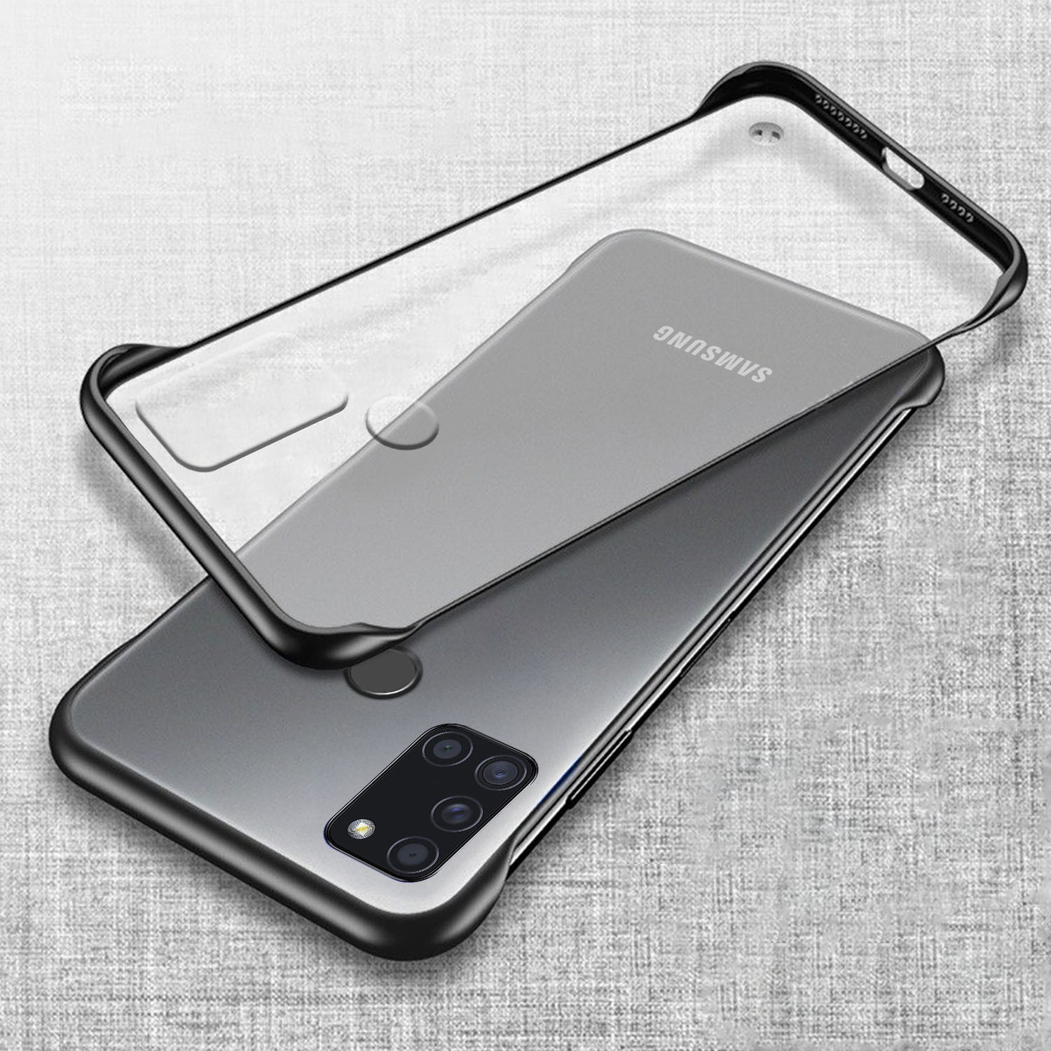 A31 Samsung A21s Qi Charging VAKU ® Samsung Galaxy A21s Frameless