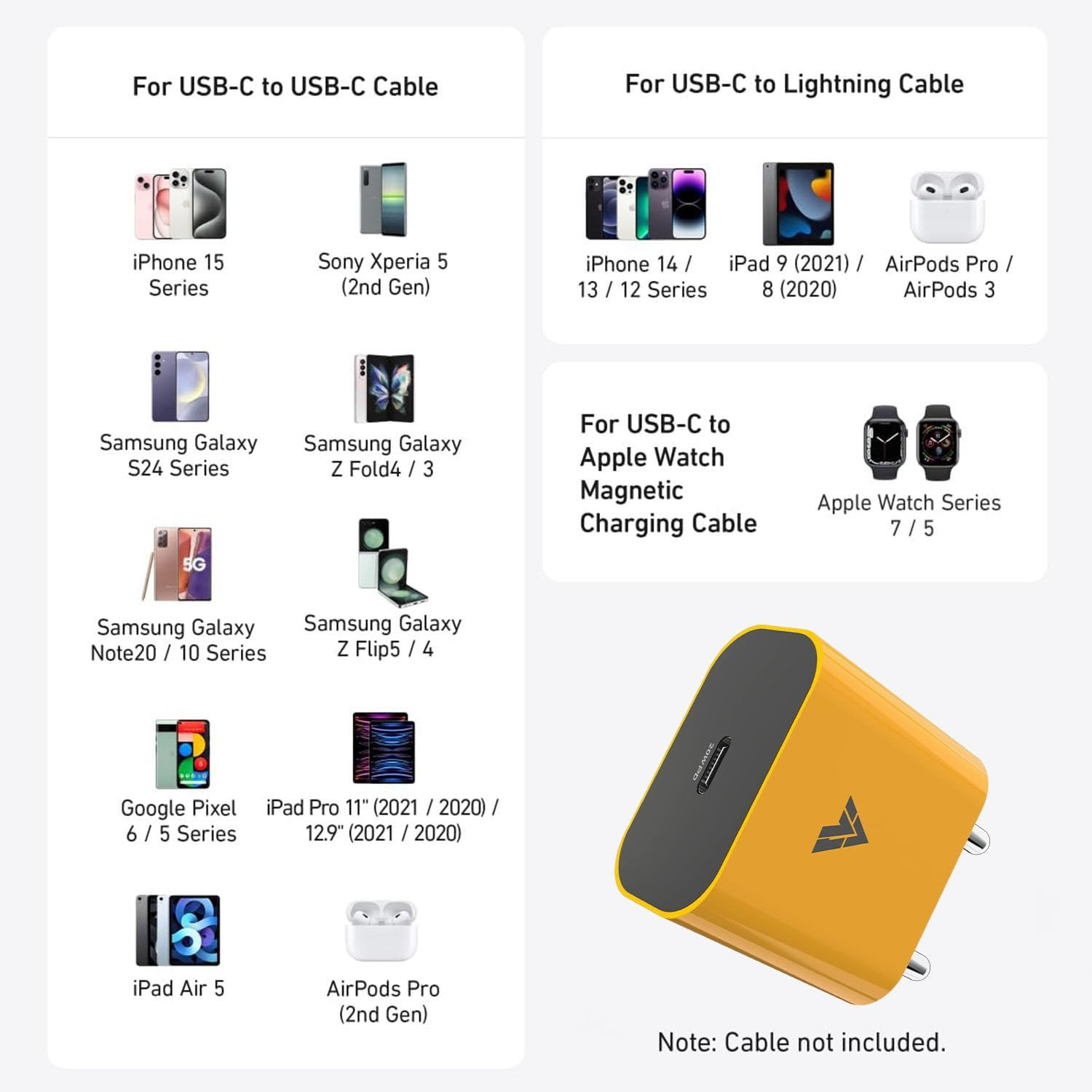 Usb C To Lightning Power Adapter Iphone Se 2021 Se 2020 Charger