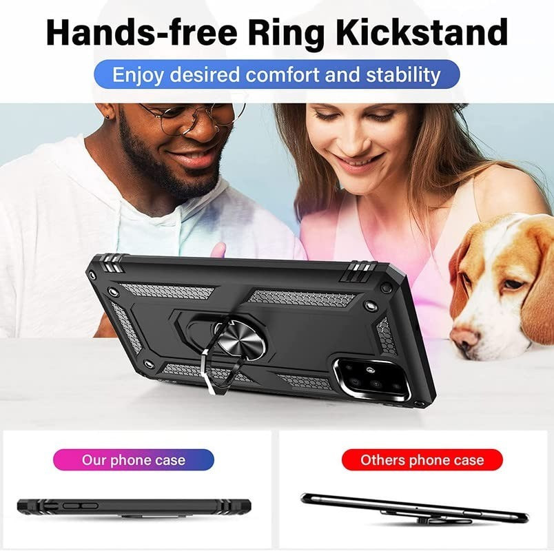 Cell Phone Ring Holder Stand, 360 Degree Rotation Finger Ring Kickstand  Cute Phone Grip