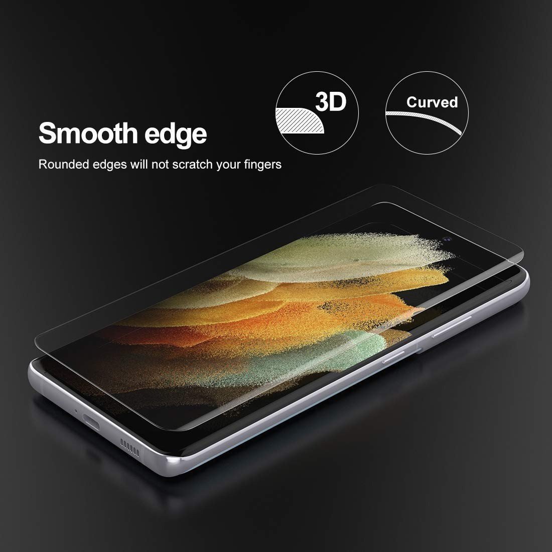 Phonecare - Verre Trempé Nano Curved UV - Samsung Galaxy S21 Ultra 5G -  Protection écran tablette - Rue du Commerce