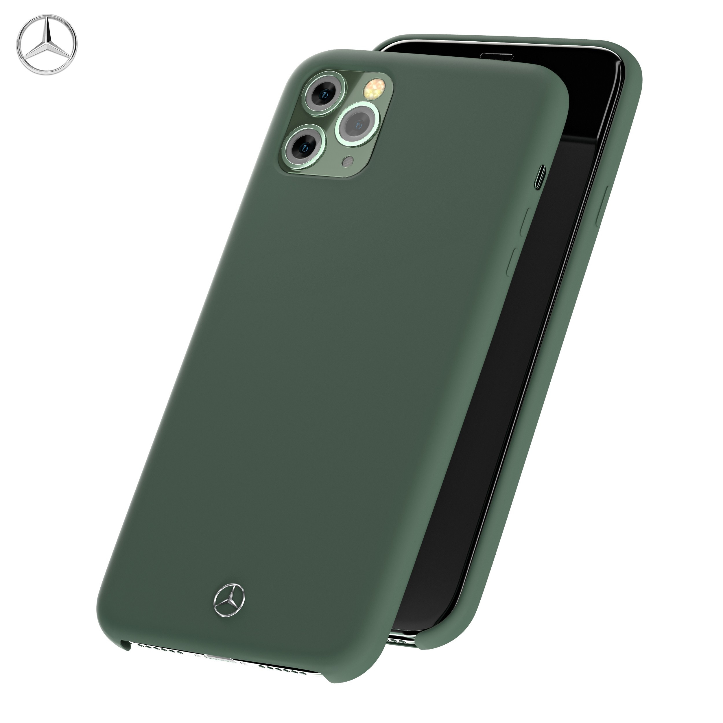 Mercedes Benz ® Apple iPhone 11 Pro Max Liquid Silicon ...