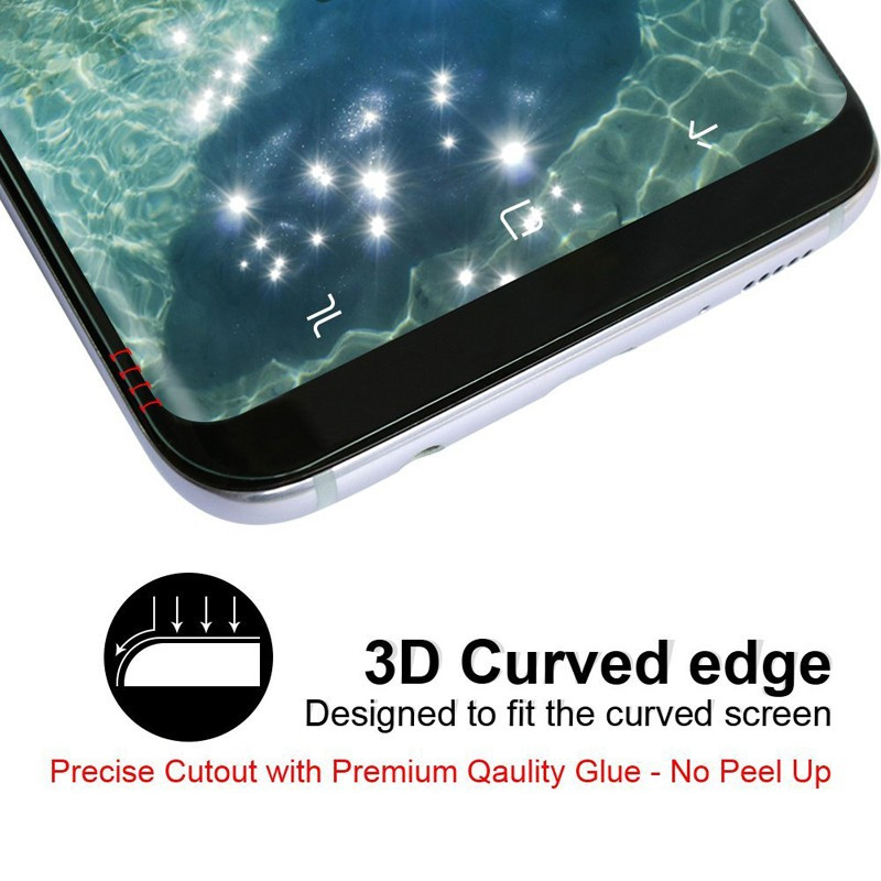 Vaku ® OnePlus 3T 5D Curved Edge Ultra-Strong Ultra-Clear Full  Screen Tempered Glass