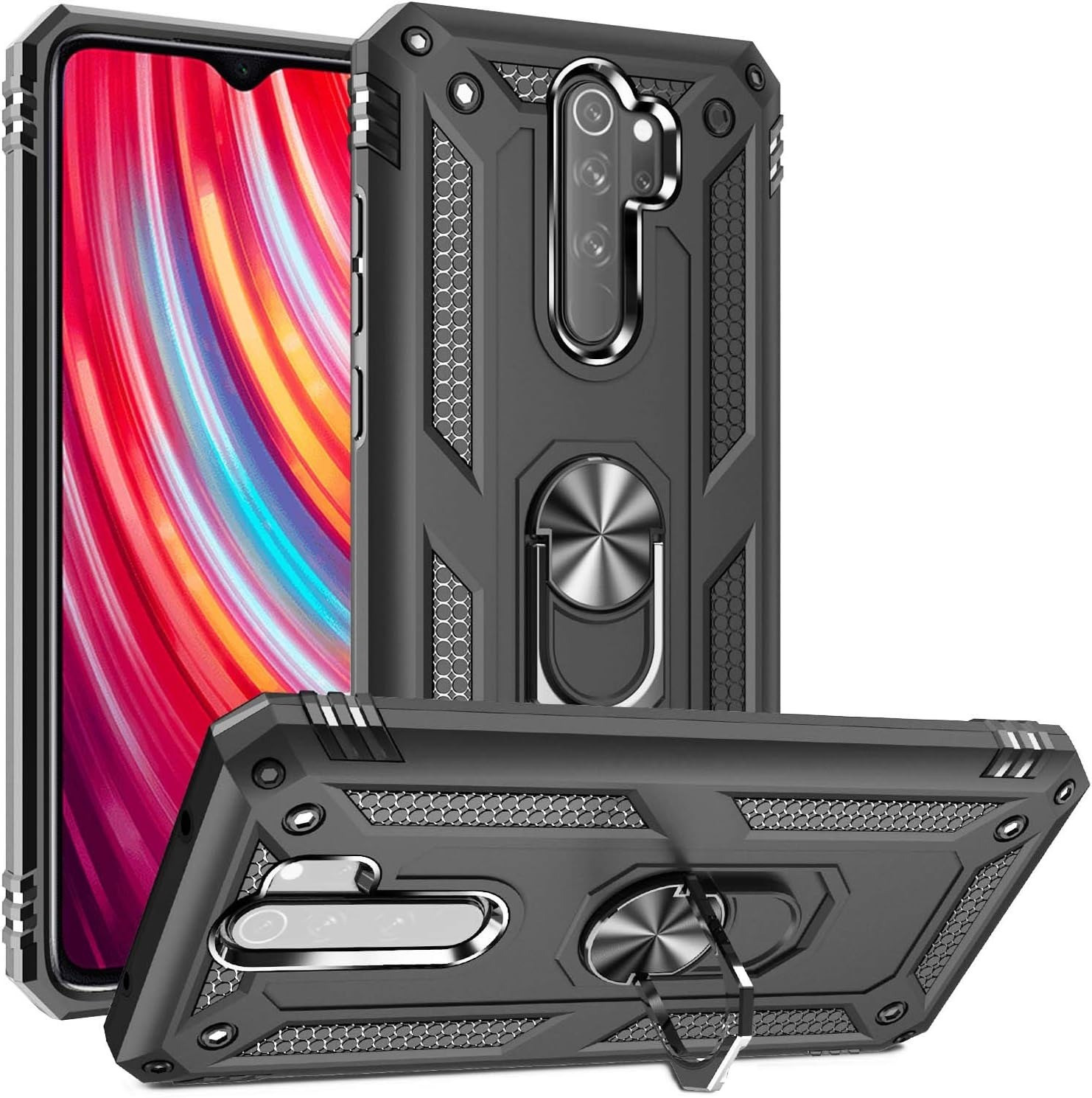 Redmi Prime Phone Cover Vaku ® Xiaomi Redmi Prime Hawk Ring Shock