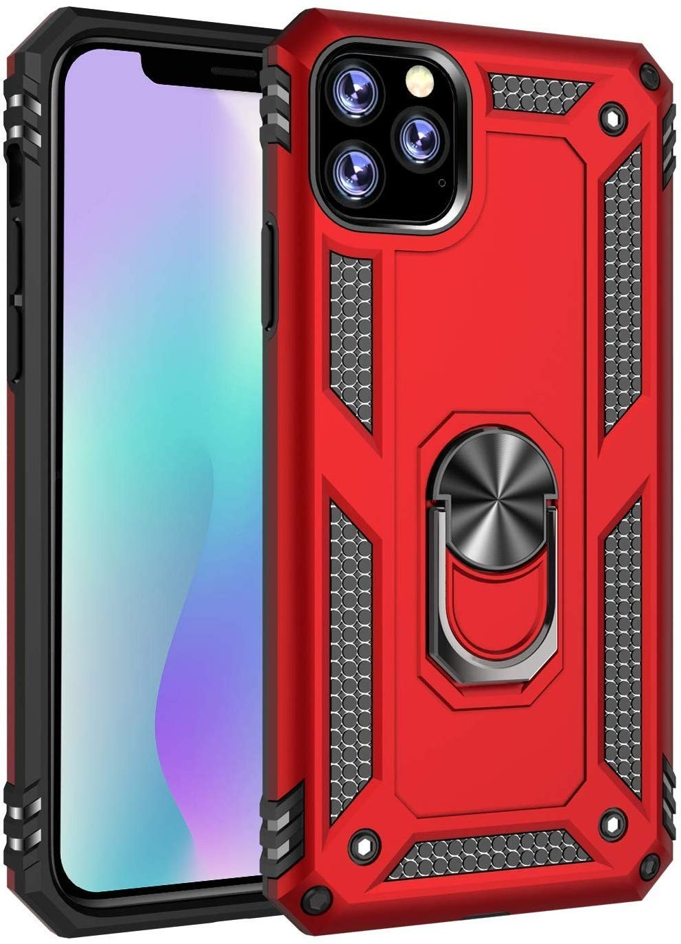 Vaku ® For Apple iPhone 11 Pro Max Hawk Ring Shock Proof Cover