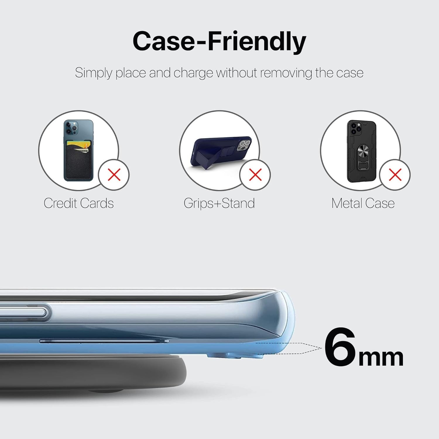 Wireless Charger For Samsung A11 Fast Charger Dock Port For