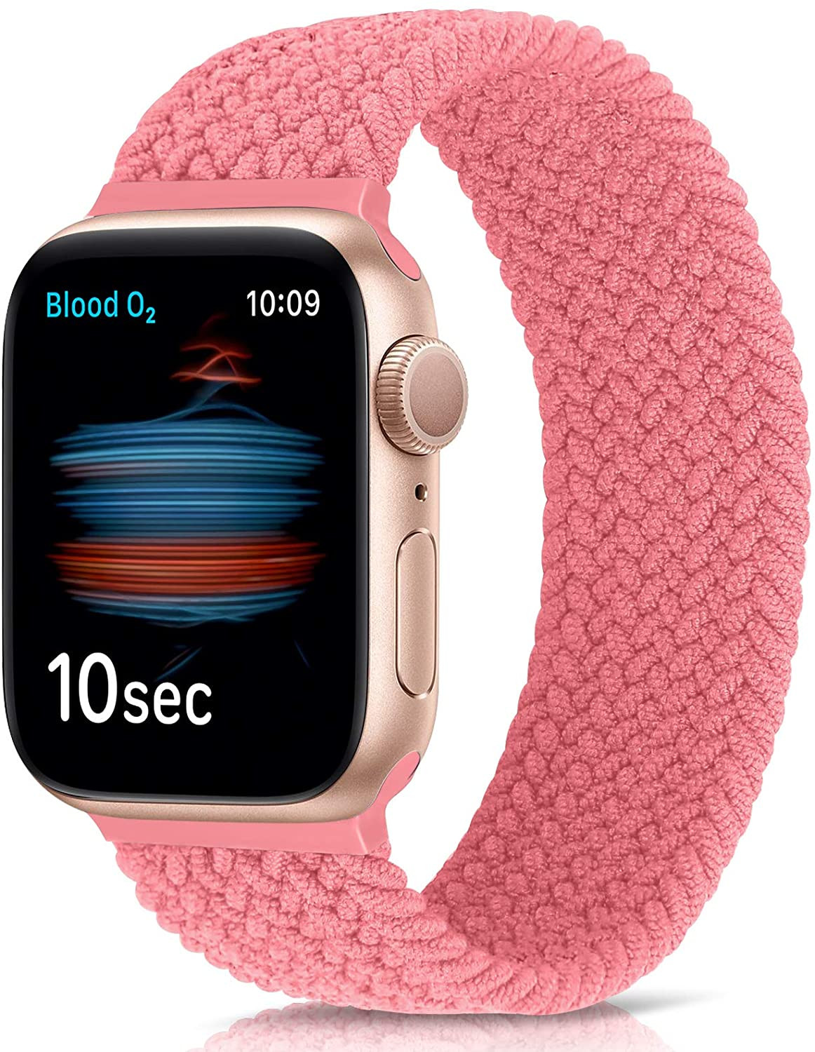 Maui Braided Loop Apple Watch Band - Star Unity / Rose Gold - The