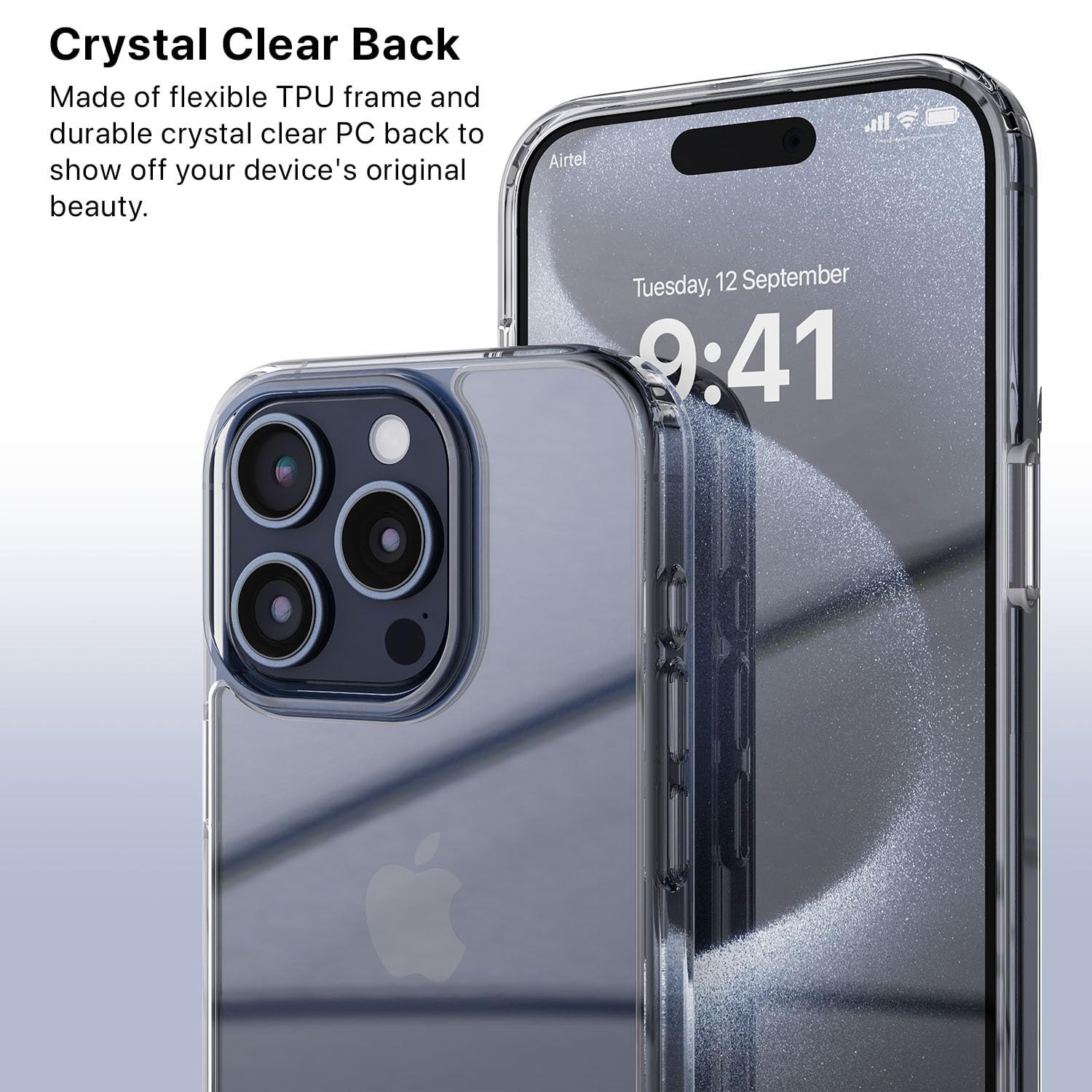 Clear Case Iphone 12 Pro Max Original Back Cover Screen Protector